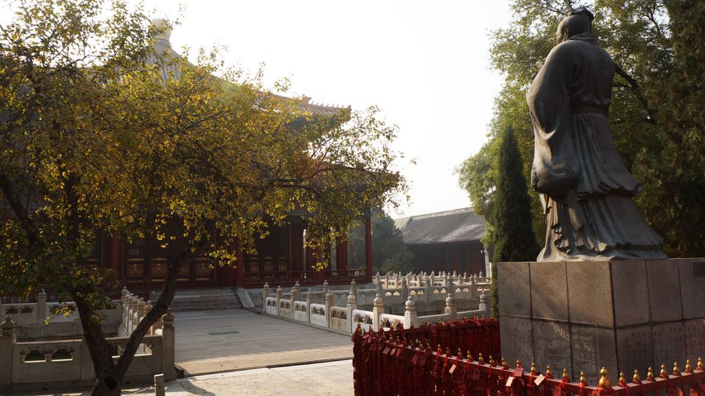 Imperial Academy, just nearby the Confucius Temple, Beijing