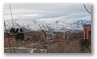 View of the mountains from Salt Lake City, USA