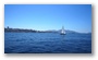 View of Marseille from a boat...