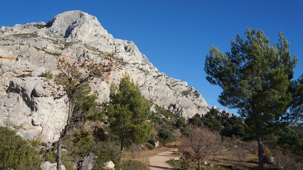 Right at the St. Victoire