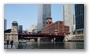 Along the Chicago River in Chicago Loop (Business area)