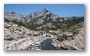 Calanques de Callelongue, at the extreme Eastern side of Marseille