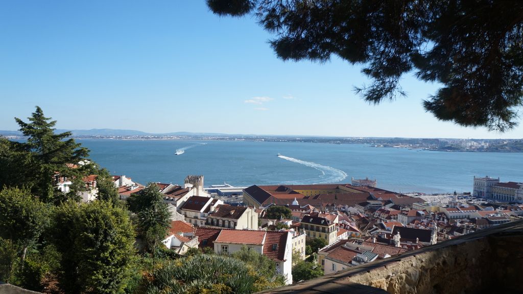 View of Lisbon from the Castle