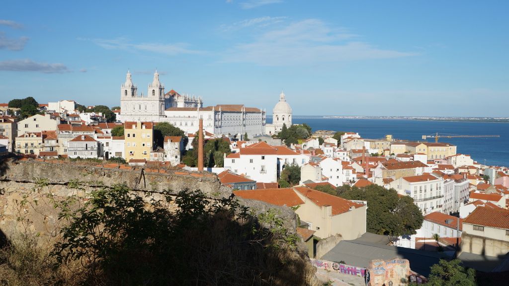 View of Lisbon from the Castle