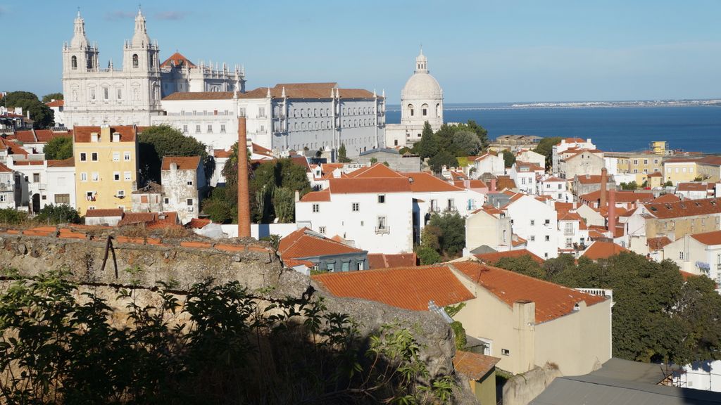 View of Lisbon from the Castle