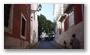 Street on the side of the Lisbon Castle