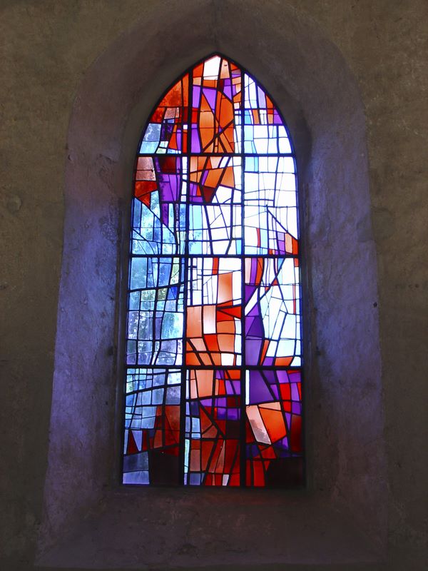 Echternach, inside the St Peter and St Paul church