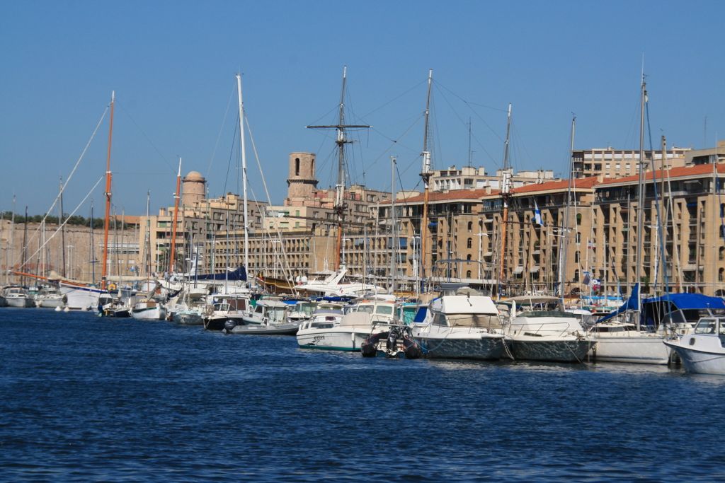 The old harbour of Marseille (