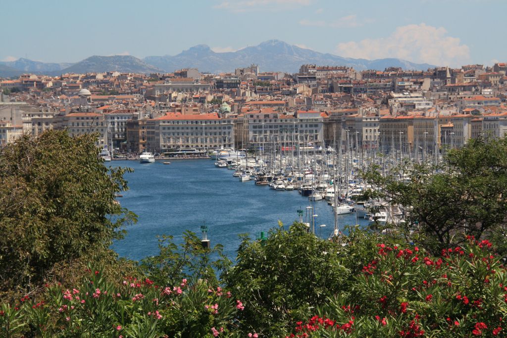 The old harbour of Marseille (