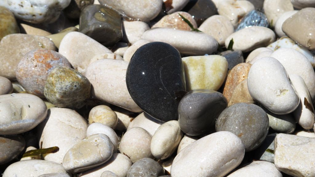 Gravel on the seaside in Marseille...