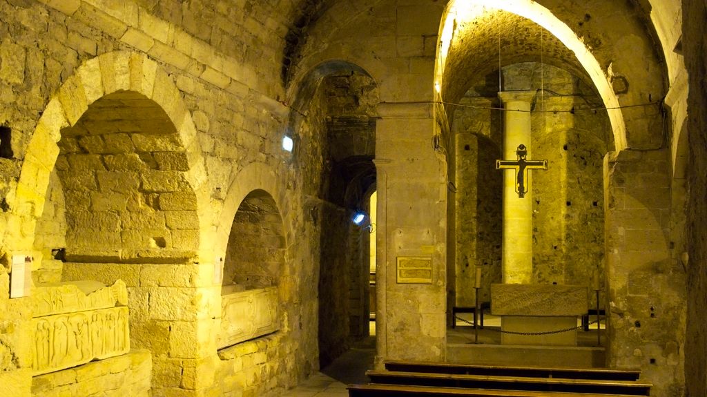 Crypt of the Abbey of St Victor, Marseille