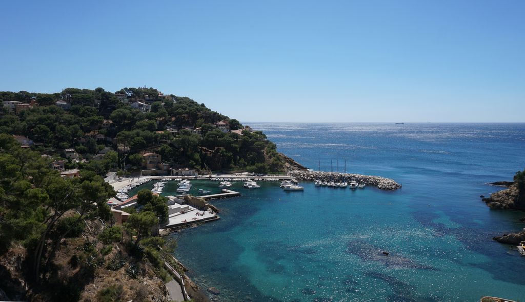 Ensuès-la-Redonne, a small resort north of Marseille, on the Côte Bleu”