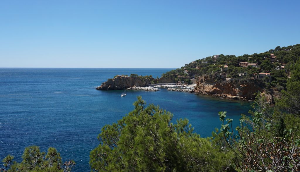 Ensuès-la-Redonne, a small resort north of Marseille, on the Côte Bleu”