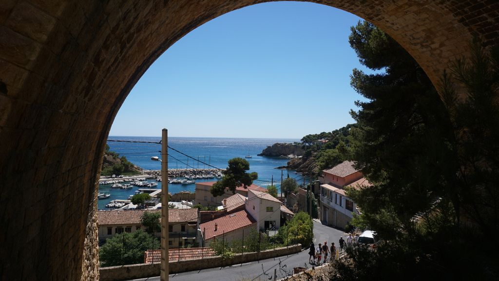 Ensuès-la-Redonne, a small resort north of Marseille, on the Côte Bleu”