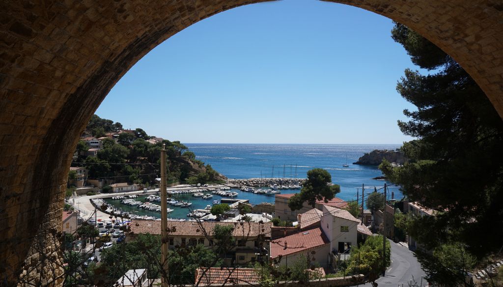 Ensuès-la-Redonne, a small resort north of Marseille, on the Côte Bleu”