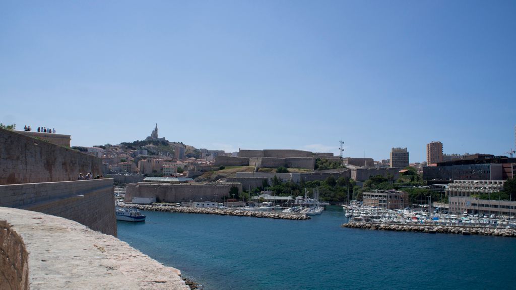 View of Marseille, from the Fort St. Jean