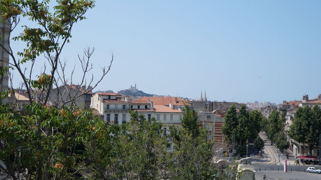 View of Marseille, from the Palais Longchamps