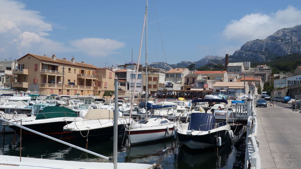 La Madrague, a faraway suburb of Marseille