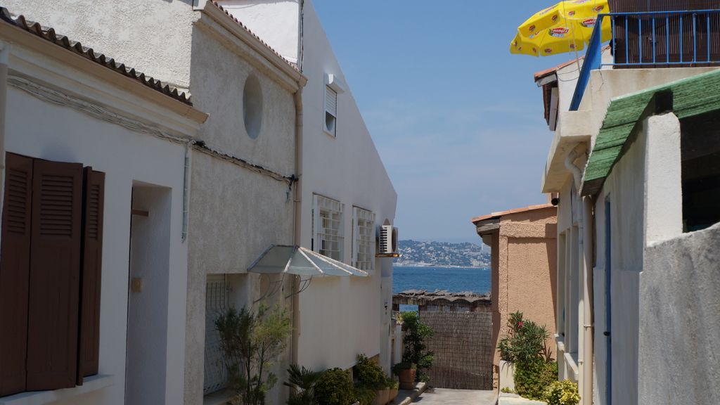 La Madrague, a faraway suburb of Marseille