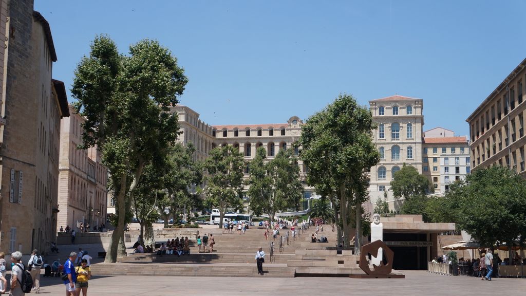 View of the new Intercontinental Hotel (formerly a hostpital) from the harbour side