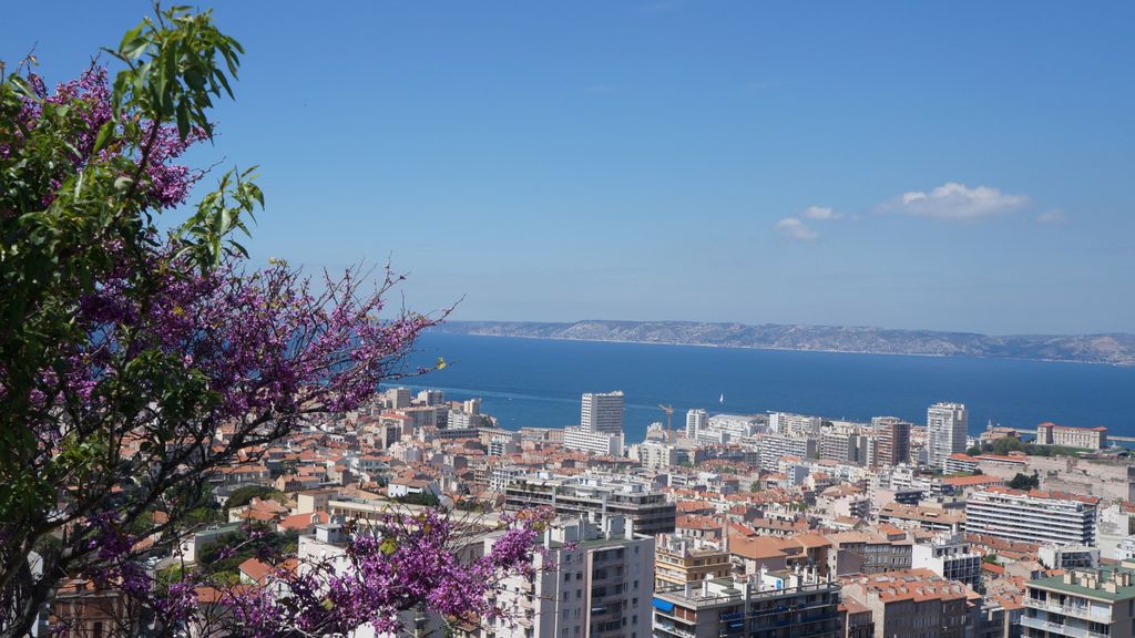 Spring Colours in Marseille (view from the Basilique 