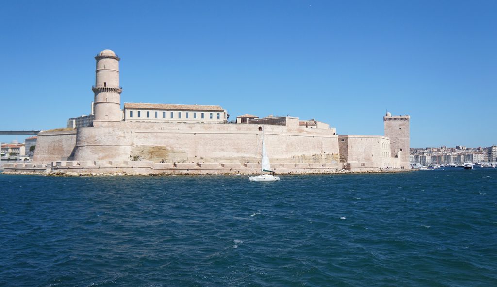 The St. Jean fort in Marseille