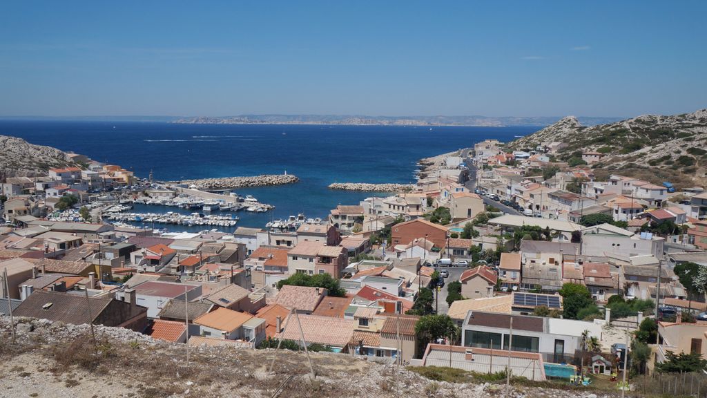 Les Goudes, a former small fishing village, now officially part of Marseille