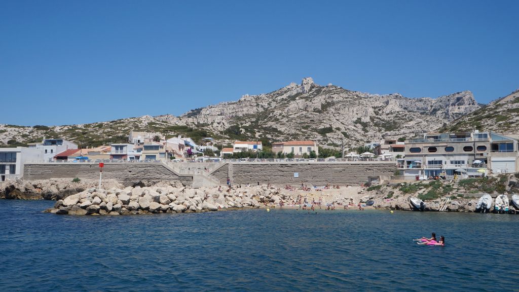 Les Goudes, a former small fishing village, now officially part of Marseille