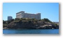 The park and palace 'le Pharo', seen from a boat in the harbour