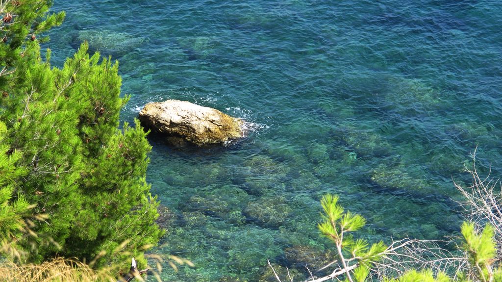 On the seaside by L'Estaques (a small village West of Marseille)