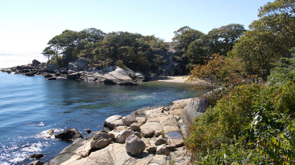 Stage Fort Park in Gloucester, Cape Ann, North-East of Boston