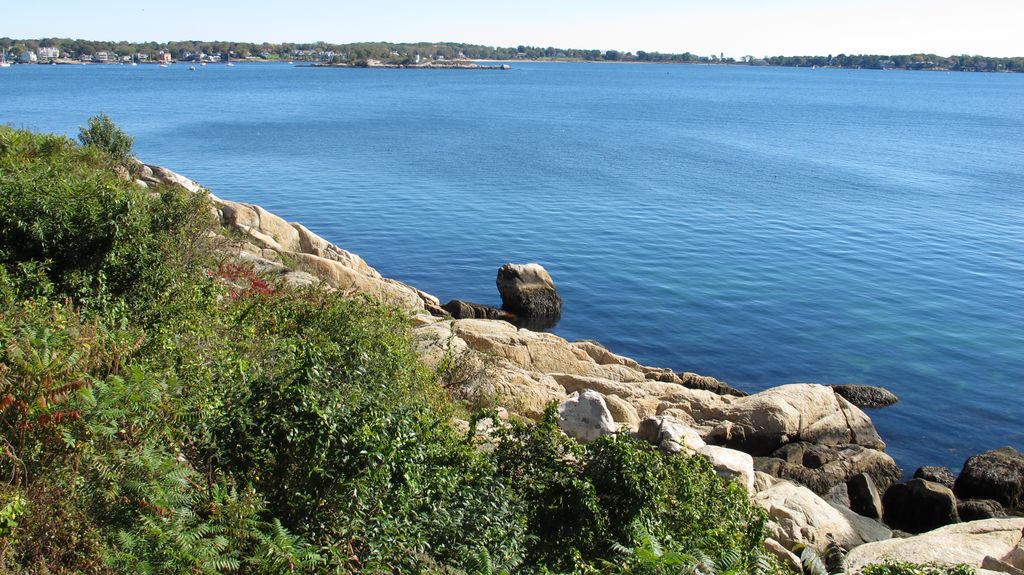 Stage Fort Park in Gloucester, Cape Ann, North-East of Boston