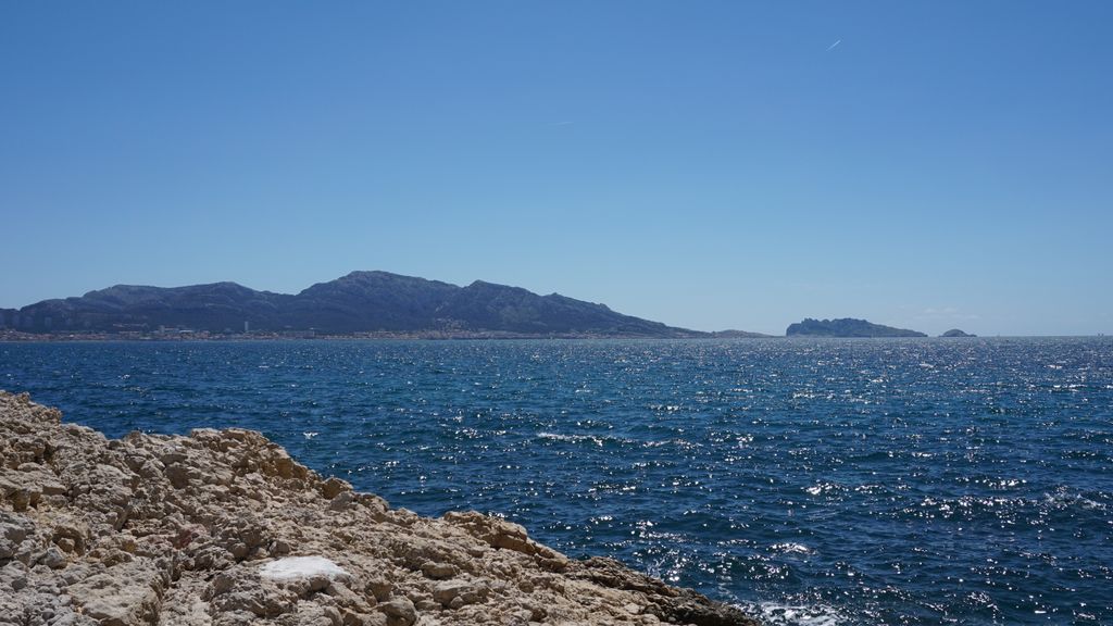 Seaside around the Anse the Malmousque, Marseille