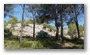 On the path between the Barrage Bimont and le Tholonet, on the side of the St Victoire