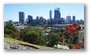 Business Centre of Perth, seen from Kings Park