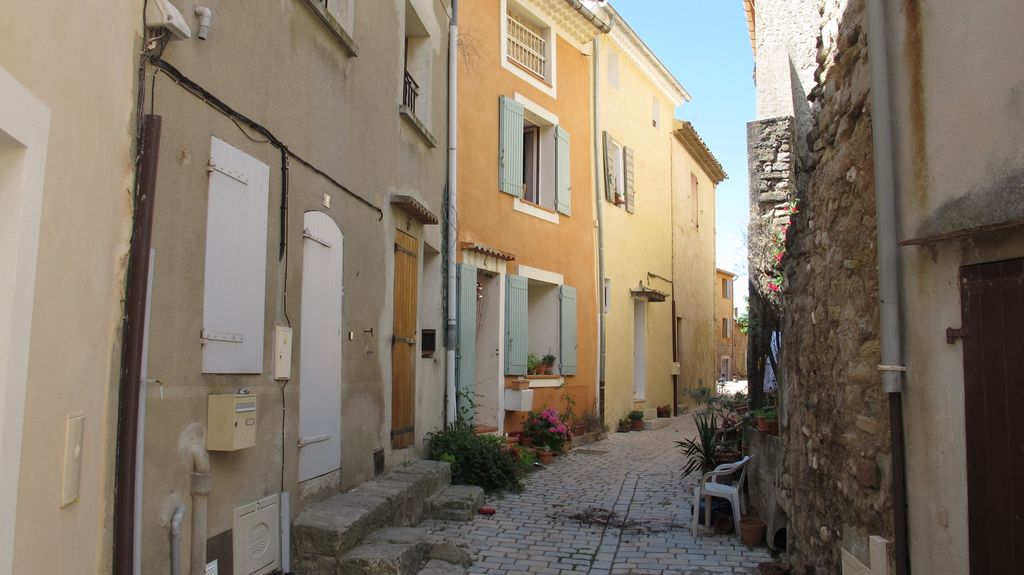 Streets of Puyloubier, a small village in Provence at the foot of the St Victoire mountain