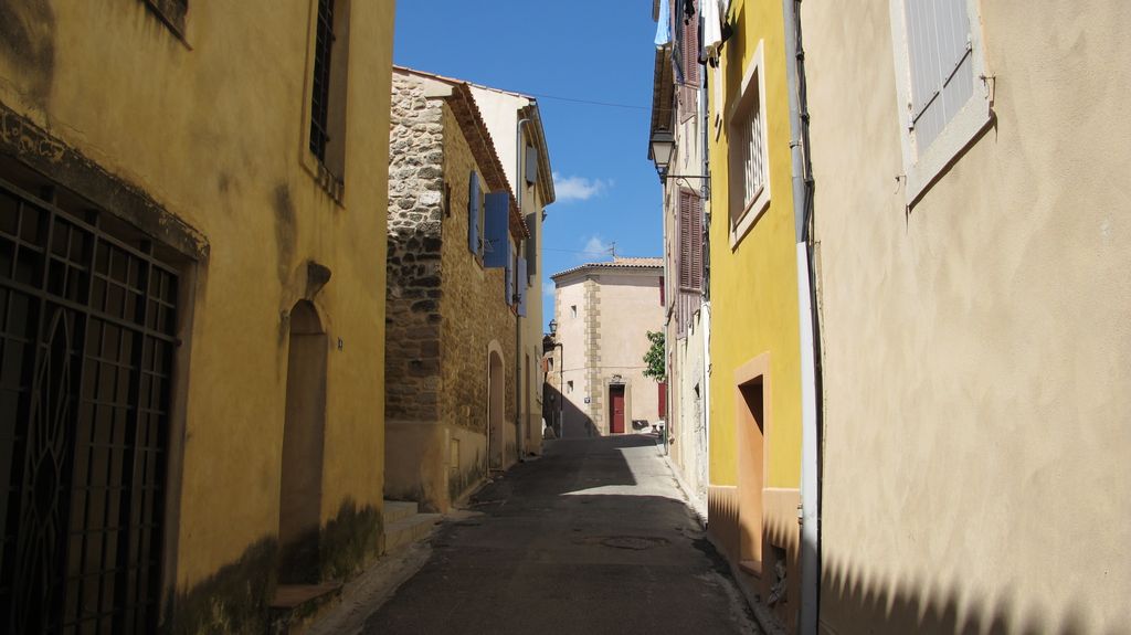 Streets of Puyloubier, a small village in Provence at the foot of the St Victoire mountain