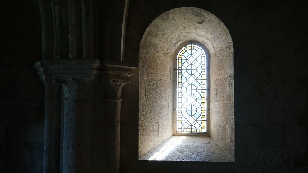 Silvacane Abbey, in La Roque-d'Anthéron, one of the three medieval Cistercian abbeys of Provence (alongside Sénanque and le Thoronet), also referred to as the “three sisters of Provence” (“les trois sœurs provençales“).