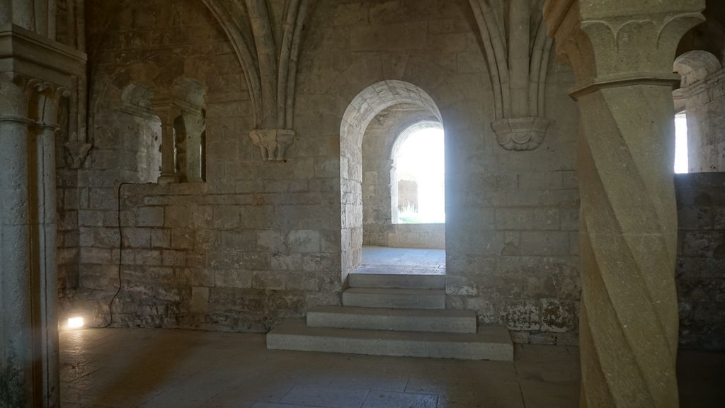 Silvacane Abbey, in La Roque-d'Anthéron, one of the three medieval Cistercian abbeys of Provence (alongside Sénanque and le Thoronet), also referred to as the “three sisters of Provence” (“les trois sœurs provençales“).