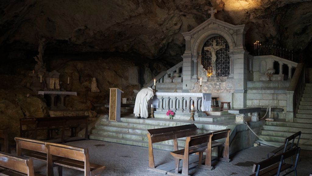 The Sainte-Baume cave, Provence