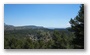 In the forest on the side of the St Victoire (Plateau de Bibémus, with a view on the 