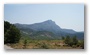 The road on the hills by St Victoire, nearby the Barrage de Bimon, nearby Aix-en-Provence