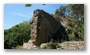 Ruins of a Roman dam on the stream 