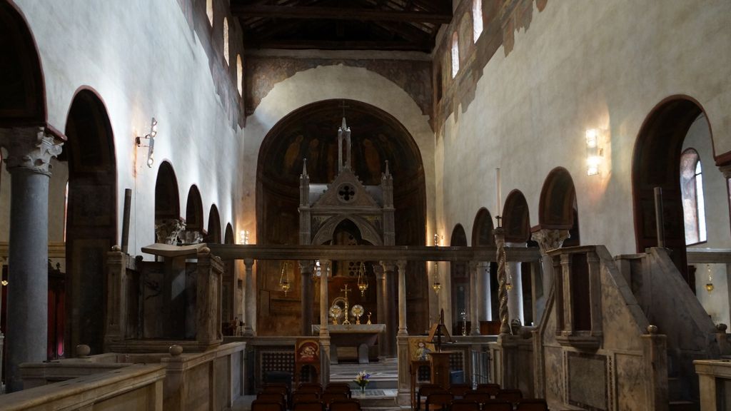 A small Greek Orthodox Church in Rome