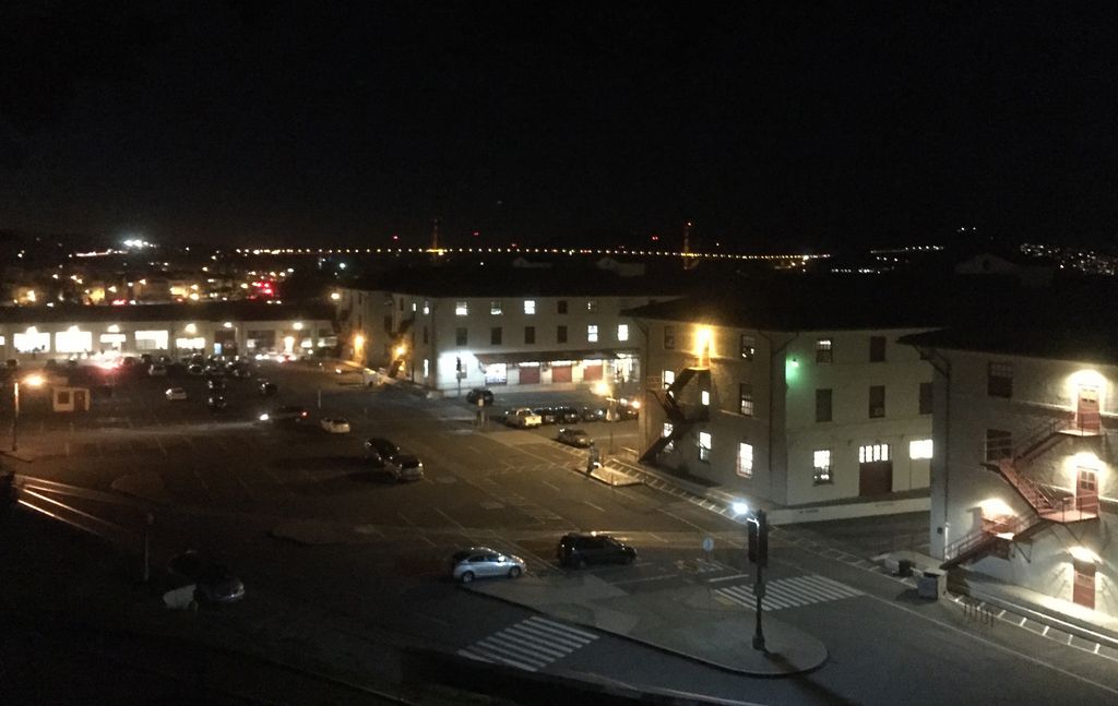 Fort Mason at night, San Francisco