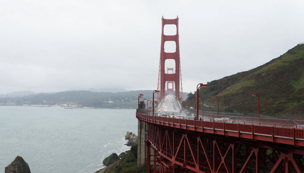 Golden Gate from the Vista Point, San Francisco