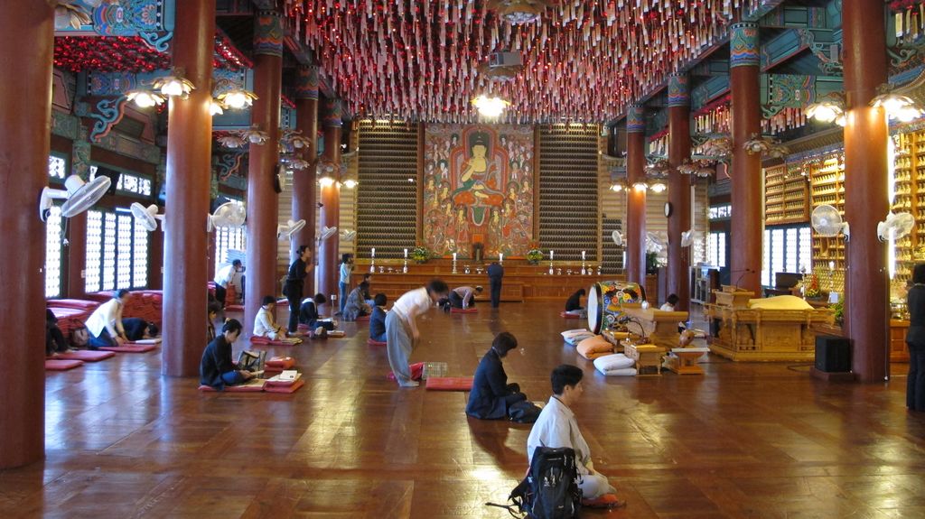 Bongeunsa Temple, Seoul, Korea