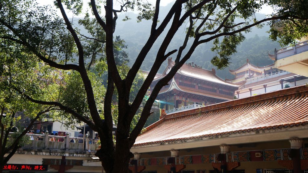 Hongfa Si Temple, Fairly Lake Botanical Garden, Shenzhen, China