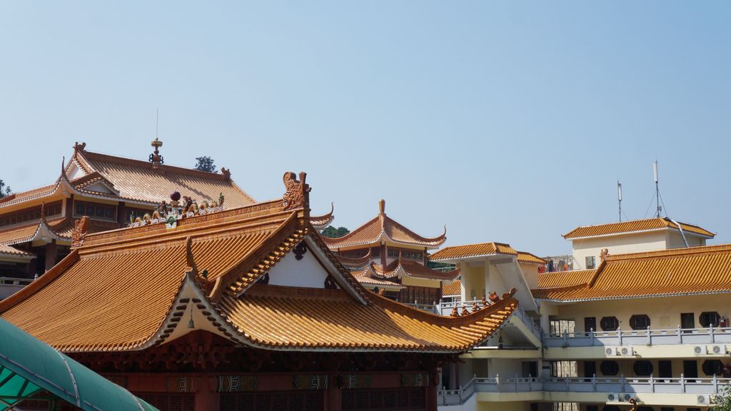 Hongfa Si Temple, Fairly Lake Botanical Garden, Shenzhen, China