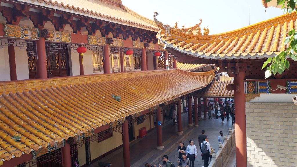 Hongfa Si Temple, Fairly Lake Botanical Garden, Shenzhen, China